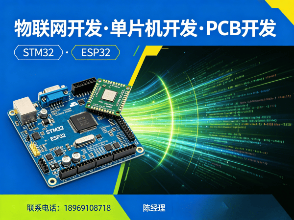 青岛物联网开发解决方案：STM32/ESP32开发助力企业数字化转型